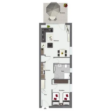 Papillon 04-4 Appartement *